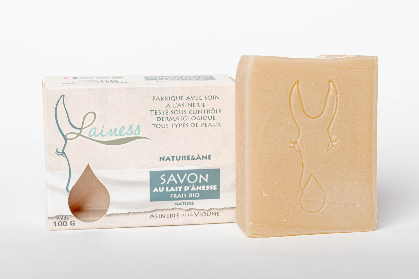 Savon au lait d'ânesse