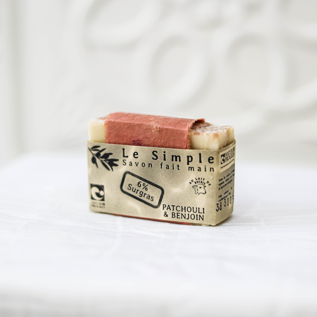 Savon patchouli benjoin