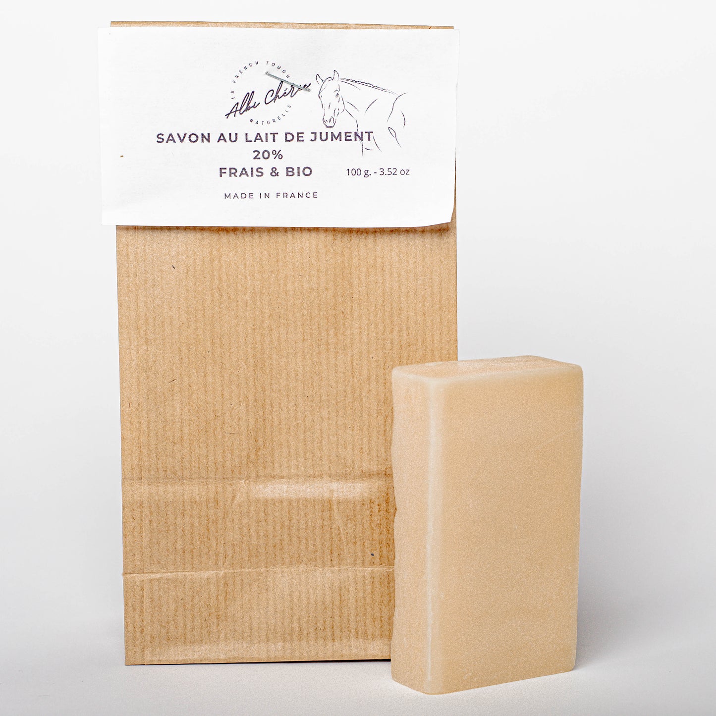 Savon au lait de jument