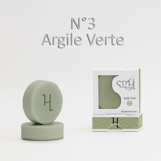 Savon n°3 Argile Verte